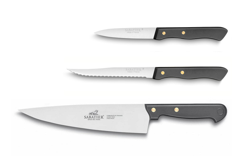 Pack essentiel 3 couteaux de cuisine Sabatier Cuisine d'aujourd'hui