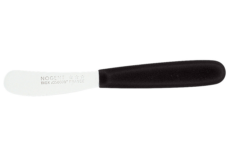 Tartineur Nogent Classic lame 6cm et manche en polypropyl&egrave;ne noir