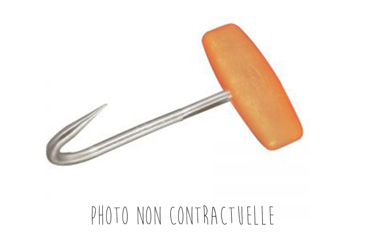 Tire carcasse inox Bargoin avec manche plastique orange capacit&eacute; 60kg