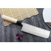 Couteau nakiri japonais artisanal Wusaki Yoshi G3 honoki 16,5cm
