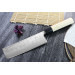 Couteau nakiri japonais artisanal Wusaki Yoshi G3 honoki 16,5cm