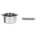Set de 3 casseroles Cristel Casteline Amovible en inox 16 à 20cm - Poignée Zenith incluse