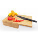 Planche à découper artisanale en bois de chêne Clap Design multifonction 32x20x2cm