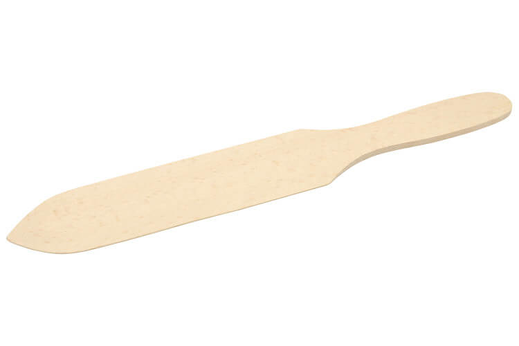 Spatule à crêpes en bois de hêtre - 32,5cm