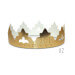 2 couronnes pour galette des rois couleur or