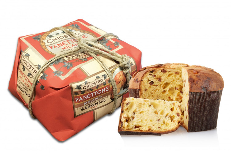Panettone Chiostro Di Saronno classique 750g haut de gamme - Fabrication italienne artisanale