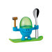 Coquetier WMF McEgg bleu avec cuillère