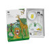 Coffret couverts et vaisselle enfant 6 pièces WMF Safari acier inox 18/10 et porcelaine