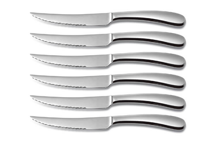Coffret 6 couteaux à steak Comas Sutil acier inox 13/0