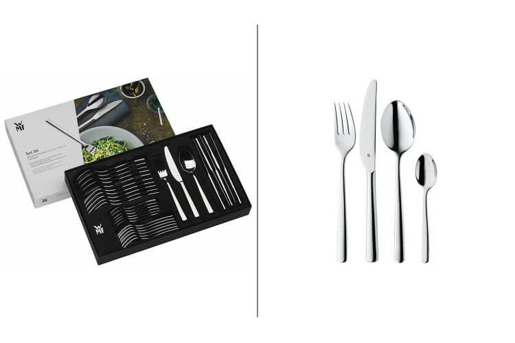 Ménagère 24 pièces WMF Boston en acier inox 18/10 Cromargan