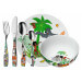 Coffret couverts et vaisselle enfant 6 pièces WMF Le Livre de la Jungle acier inox 18/10 et porcelaine