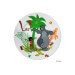 Coffret couverts et vaisselle enfant 6 pièces WMF Le Livre de la Jungle acier inox 18/10 et porcelaine