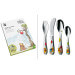 Couverts enfant 4 pièces WMF Winnie l'Ourson en acier inox 18/10 Cromargan
