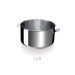 Set de 3 casseroles Beka Evolution en inox 16, 18 et 20cm - Poignée amovible incluse