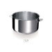 Set de 3 casseroles Beka Evolution en inox 16, 18 et 20cm - Poignée amovible incluse