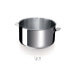 Set de 4 casseroles Beka Evolution en inox 14, 16, 18 et 20cm - Poignée amovible incluse