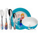 Coffret repas enfant WMF La Reine des Neiges 6 pièces acier inox 18/10 et porcelaine