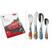 Couverts enfant 4 pièces WMF Cars en acier inox 18/10 Cromargan