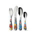 Couverts enfant 4 pièces WMF Cars en acier inox 18/10 Cromargan