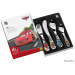 Couverts enfant 4 pièces WMF Cars en acier inox 18/10 Cromargan