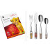 Couverts enfant 4 pièces WMF Le Roi Lion en acier inox 18/10 Cromargan