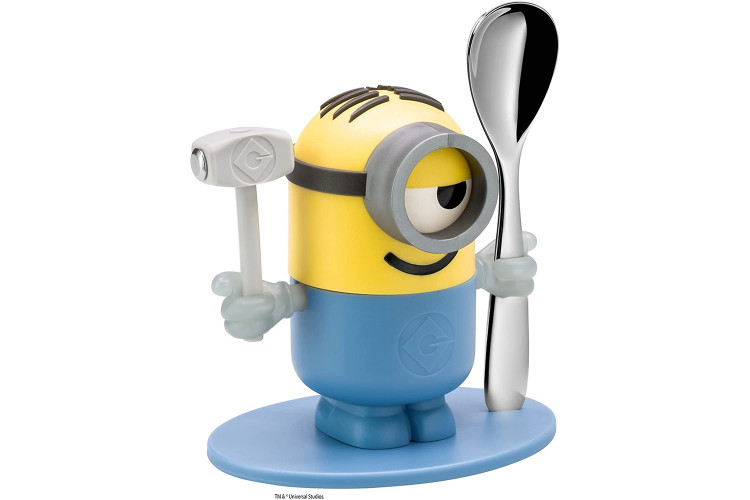 Coquetier enfant WMF Mc Egg Les Minions avec cuill&egrave;re