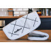 Set Cocotte Cookut polaire + maniques blanches et poignée laiton