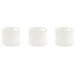 Set de 3 mini cocottes blanches Cookut en céramique