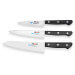 Coffret 3 couteaux japonais Mac Chef : Office + Universel + Chef