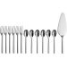 Service à gâteau WMF Nuova 13 pièces en acier inox 18/10 Cromargan