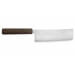 Couteau nakiri japonais artisanal Wusaki Unagi AUS10 damas 16,5cm manche chêne