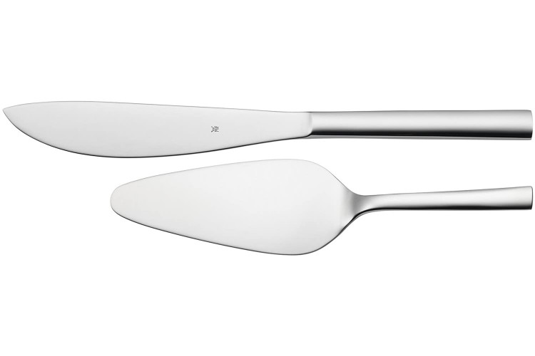 Set de 2 couverts &agrave; g&acirc;teau WMF Nuova en acier inox 18/10 Cromargan