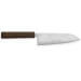 Couteau santoku japonais artisanal Wusaki Unagi AUS10 damas 16,5cm manche chêne