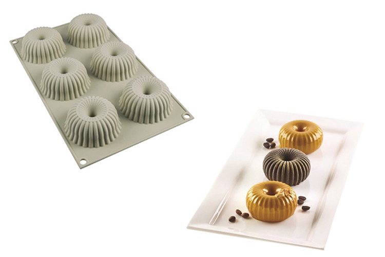 Moule silicone 3D Silikomart Mini Raggio