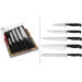 Coffret de 5 couteaux WMF Spitzenklasse Plus lames inox et manches rivetés