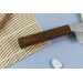 Couteau santoku japonais artisanal Wusaki Unagi AUS10 damas 16,5cm manche chêne