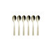 Ménagère 24 pièces Comas BCN Colors Champagne acier inox 18/0