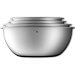 Set de 4 bols de cuisine WMF Gourmet en acier inox 18/10 Cromargan