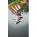 Couteau d'office Victorinox SwissClassic lame dentée 8 cm - manche rouge