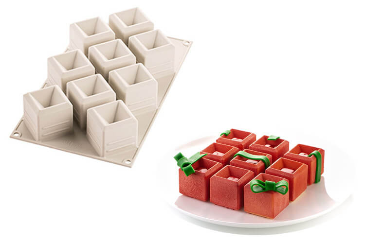 Moule silicone 3D Silikomart Mosaico