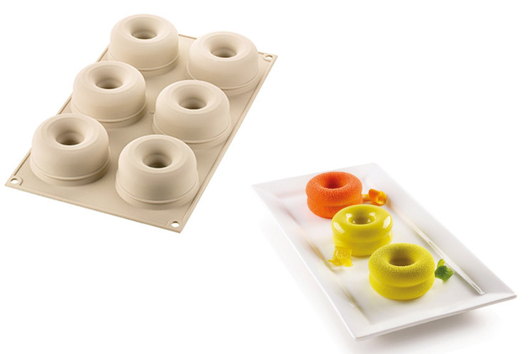 Moule silicone 3D Silikomart Mini Arena 