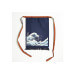Tablier de cuisine japonais Anything Maekake Hokusai Vague