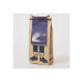 Tablier de cuisine japonais Anything Maekake Hokusai Mont Fuji rouge