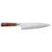 Couteau de chef japonais artisanal forgé Takeshi Saji R2 Tsuchime 21cm