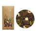 Tablette de chocolat noir Pécou La Charmeuse aux fruits secs - 100g
