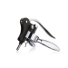 Tire-bouchon à levier Vacu Vin horizontal noir 14,5cm