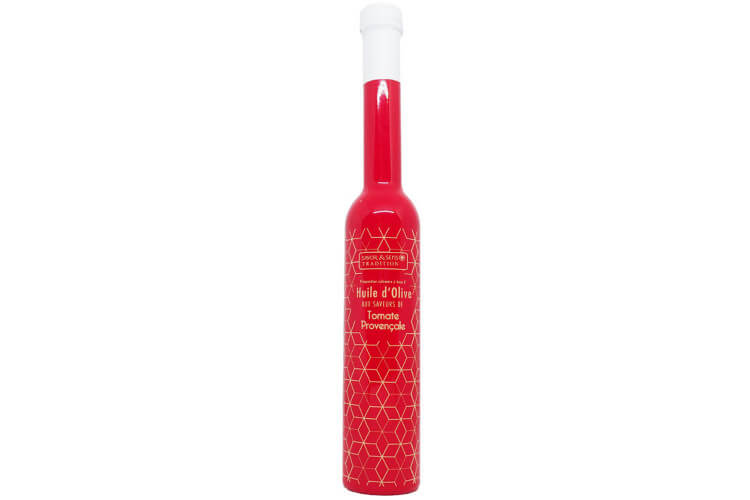 Huile d'olive Savor&Sens Color Block saveur tomate provençale - 20cl