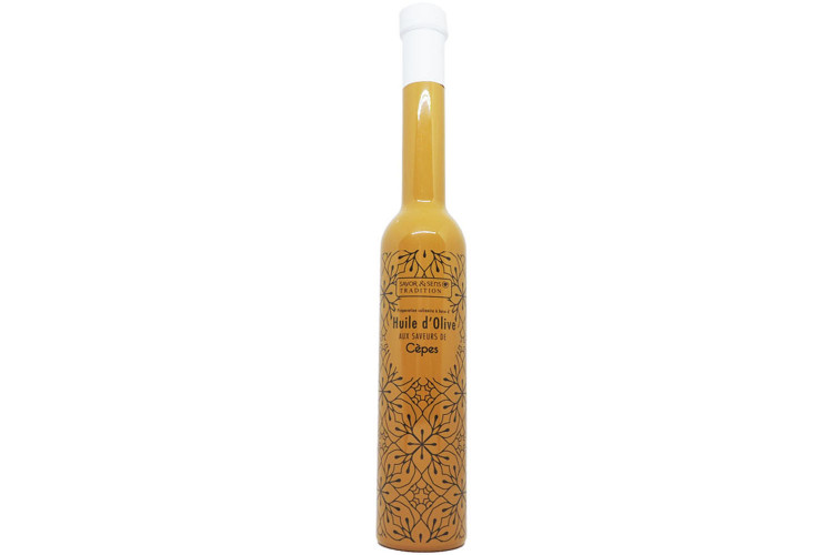 Huile d'olive Savor&Sens Color Block saveur c&egrave;pes - 20cl