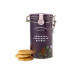 Sablés au sucre Demerara Cartwright & Butler boîte métal ronde violette 200g