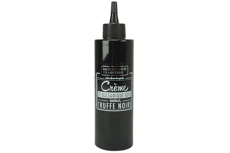 Crème balsamique noir Savor&Sens saveur truffe noire 20cl